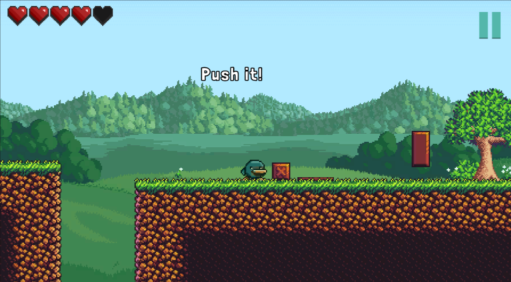 SandLore Screenshot - Push puzzle